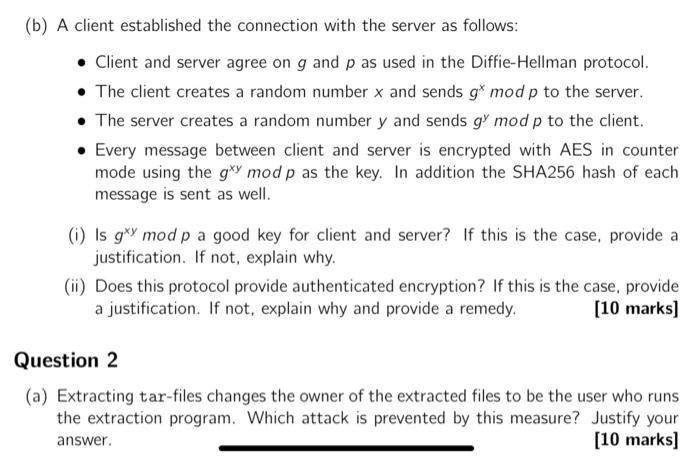 encryption with g = 7. p=11. Bob chooses x = 4 as