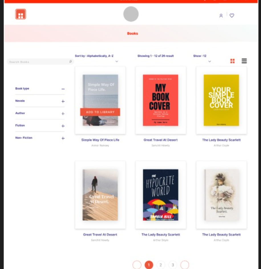  Create a books page for BookHub project using node js (evryhing