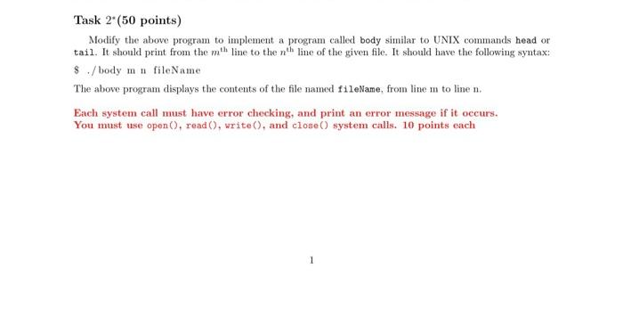 picture and modify it to satisfy task 2. also a guideline is