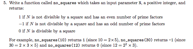  How to solve it using Python? 5. Write a function called