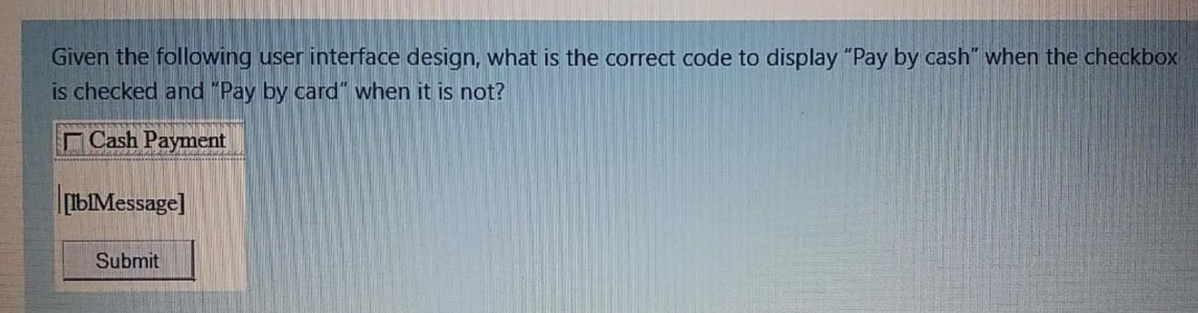  1.What statement below is true about a native code? a. In