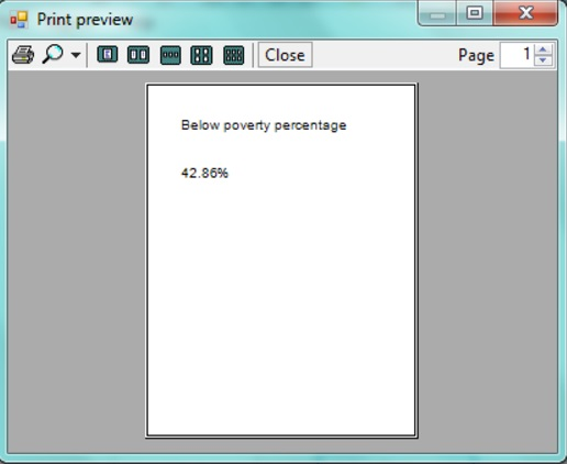The statistics for each home include an identification code, the number of
