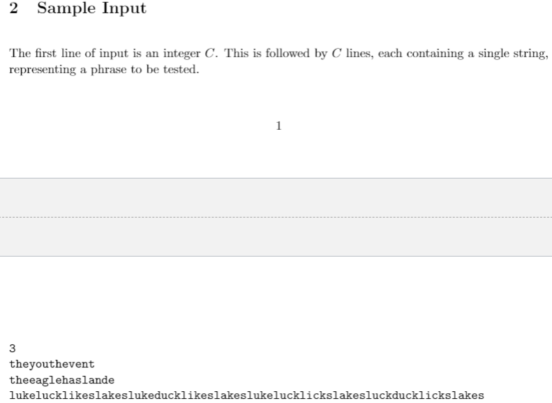 programming algorithm for the following problem: there is a string of characters