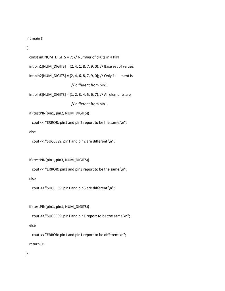 logic. It should follow programming best practices. The code should be well