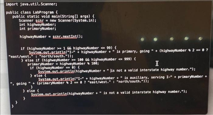 are numbered 1-99. Odd numbers (like the 5 or 95 ) go