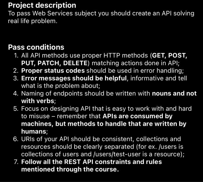  OpenAPI document should have a simple working node.js implementation. Important requirement