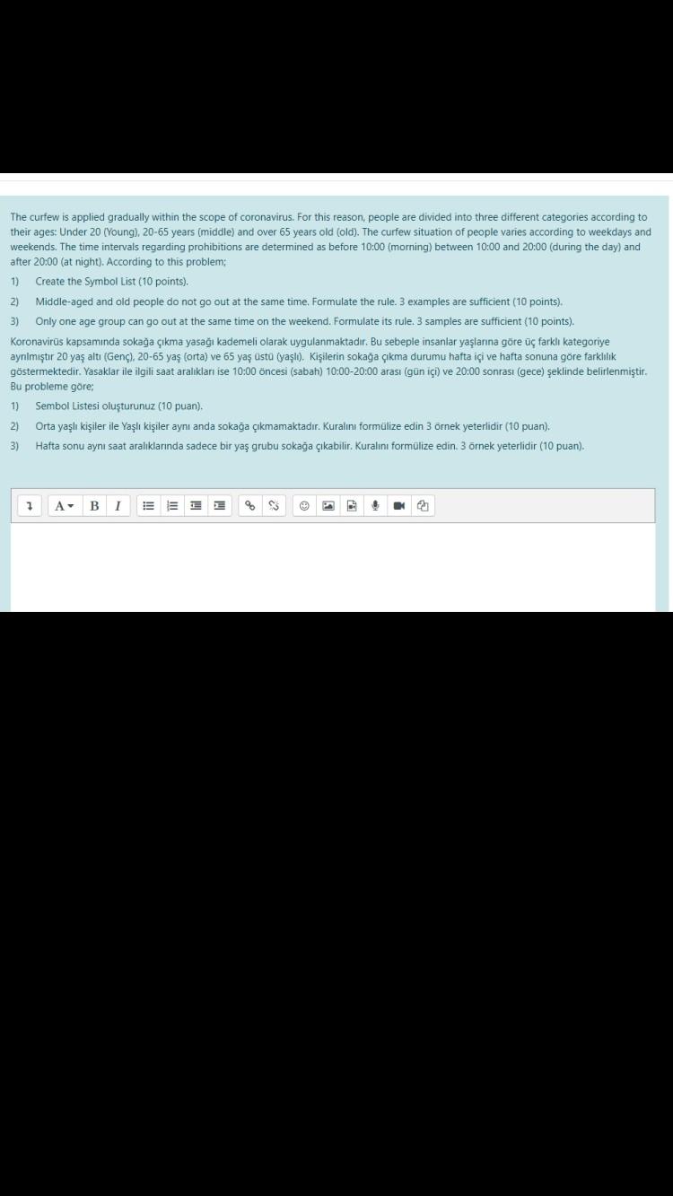 Artificial intelligence The curfew is applied gradually within the scope of