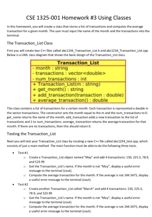  C++ Class File Hw help ( Please use Linux C++11 language)
