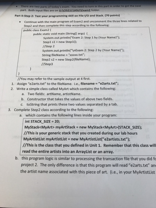  mystack.java import java.util.Arrays; import java.util.EmptyStackException; public final class MyStack { private