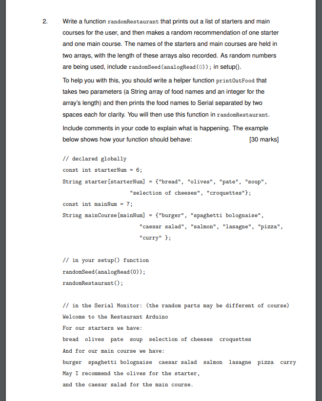 it in the following way: The function should scan each letter of