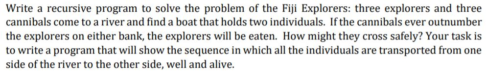  In c++ Please use recursion and backtracking Write a recursive program