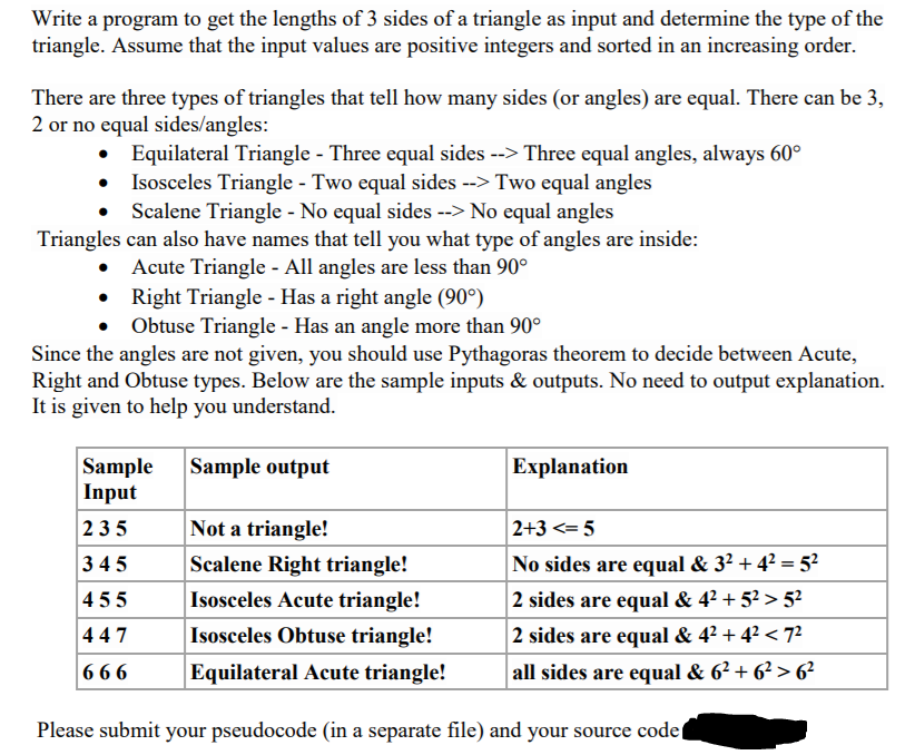 Write in C++ , i need the pseudocode and source code. Write