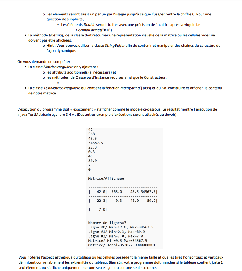 Question 1 (40 points) In mathematics, matrices are arrays of elements that