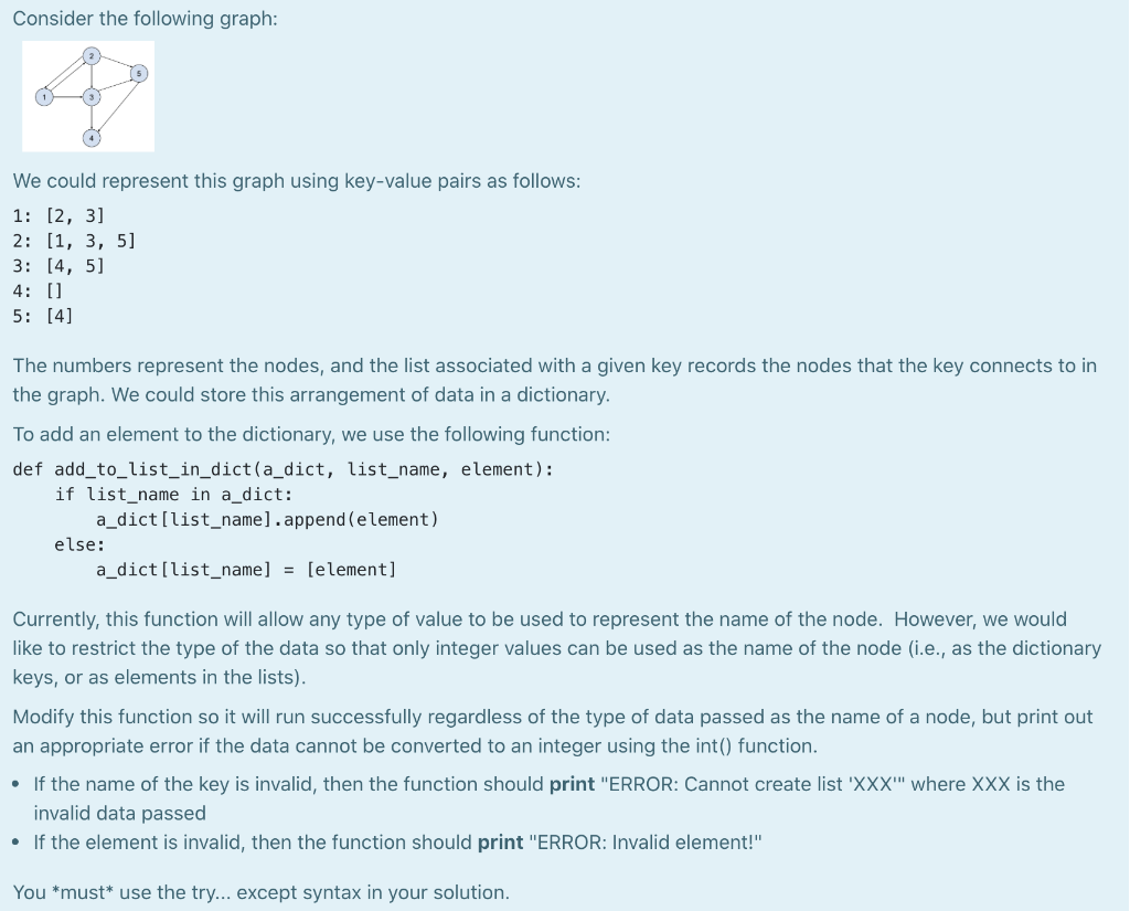 please help I dont understand how to do this question must use