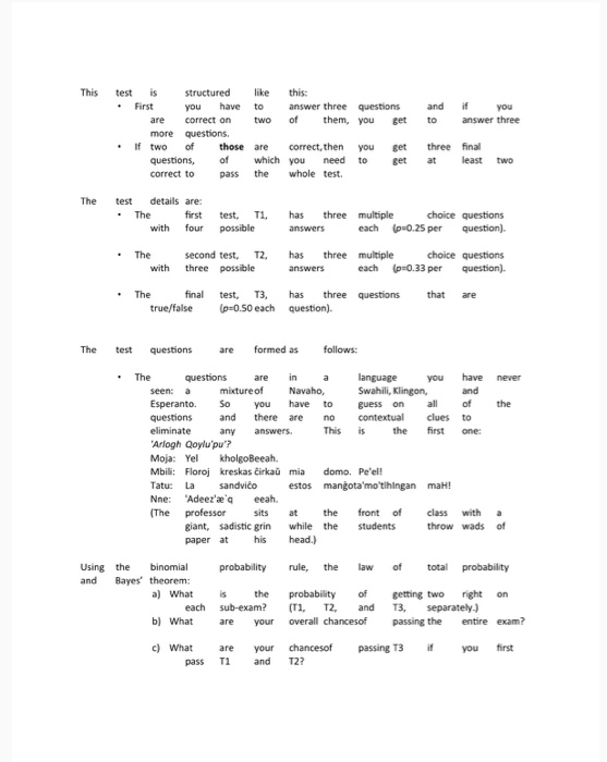 get to answer more questions based o your pevous sccess. This test