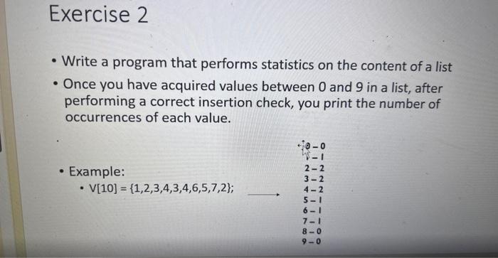  in python - Write a program that performs statistics on the