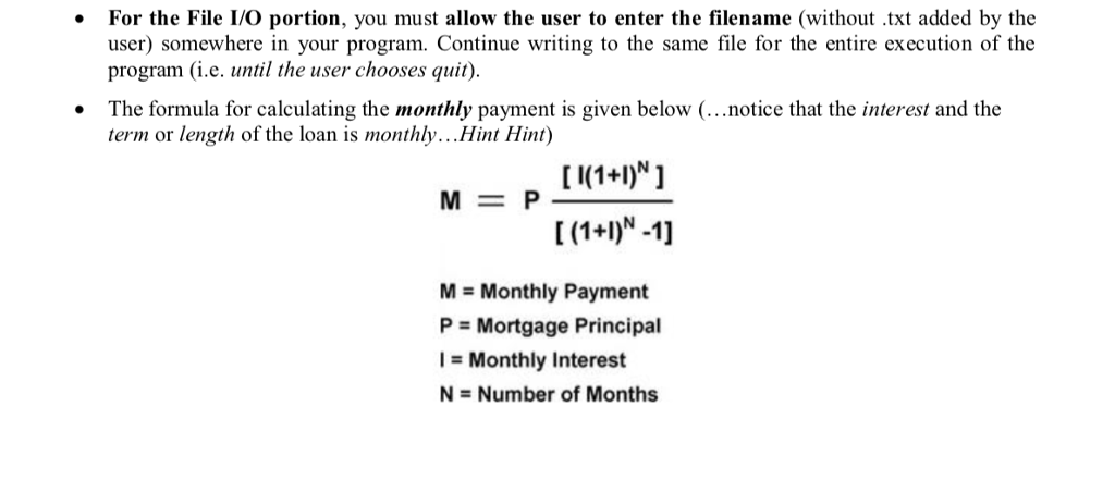 a bank manager gives you a general description of what is needed