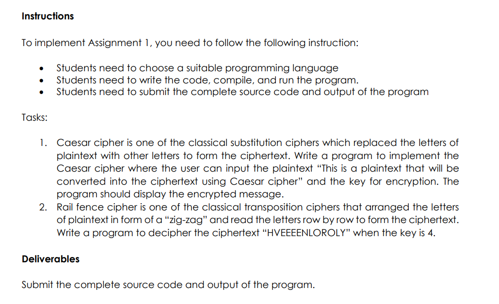 Use HTML Code Instrucfions To implement Assignment 1, you need to follow