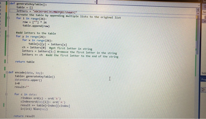 value of Python however, it just reprints the letters that were encoded.