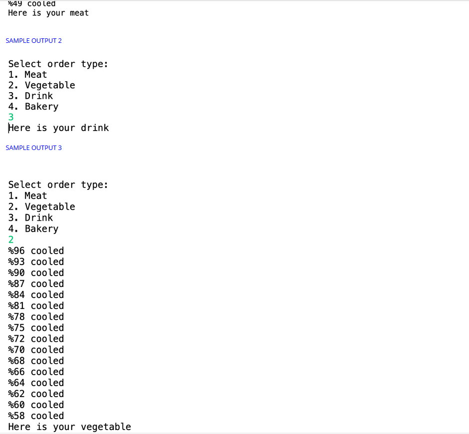 to you. Sample outputs are just inserted here for you to understand