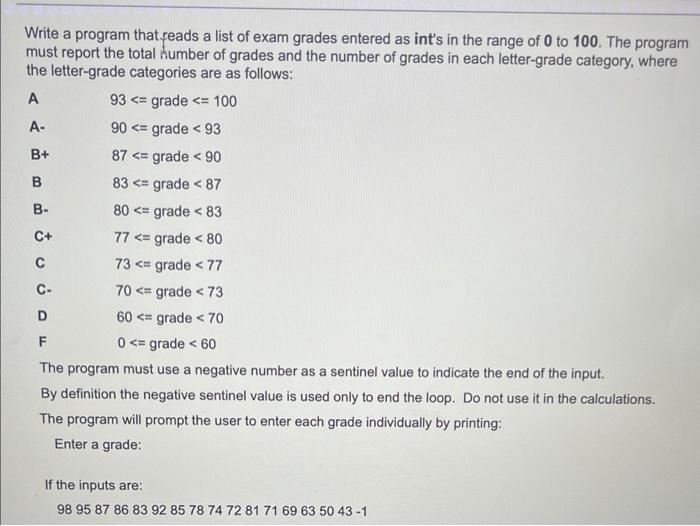  Please use Java, Thank you. 5-2 Write a program that reads