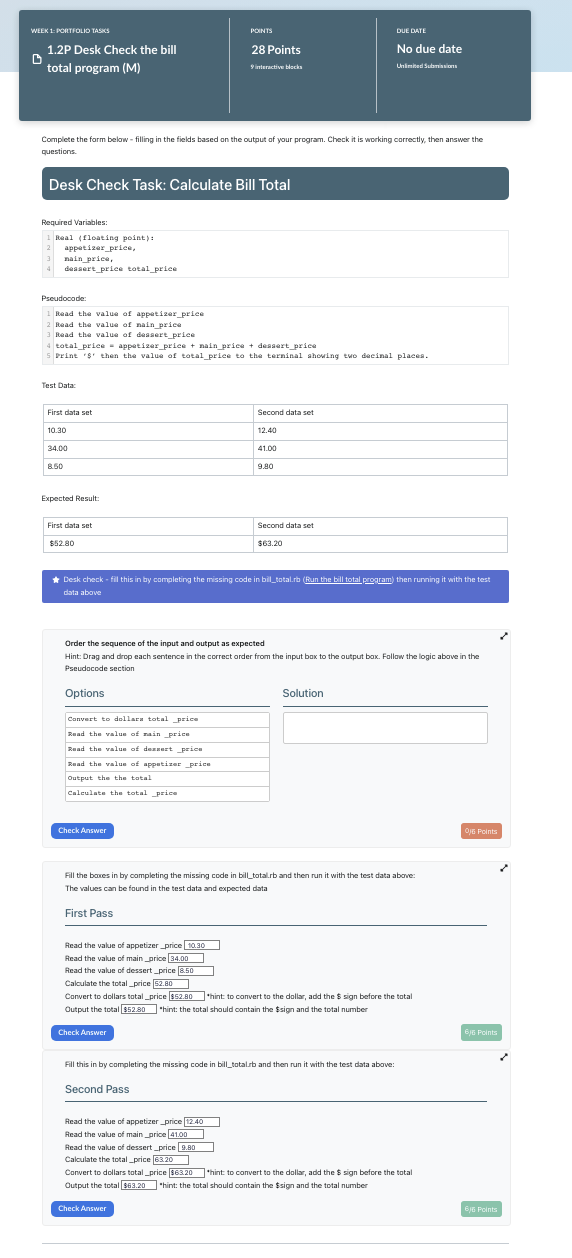 Complete the form below - filling in the fields based on the