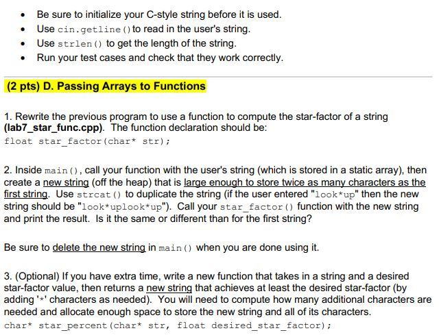 with part 1 coding, and the part D coding. 1. Design a