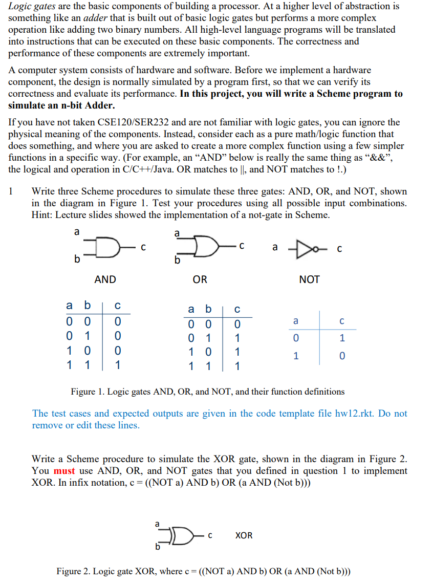 Using Scheme in DrRacket please. ;Q1 ; enter your code here: ;