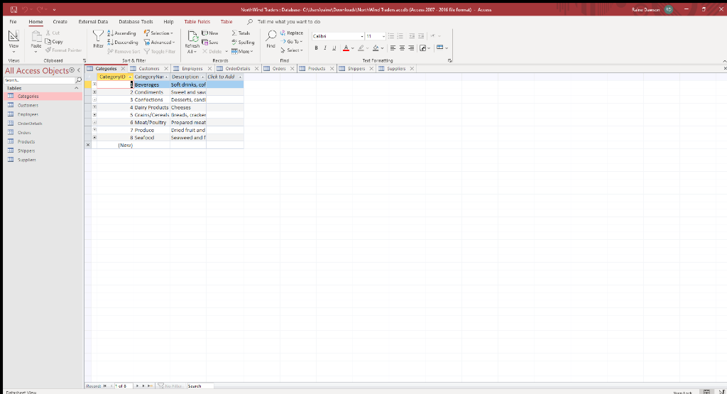  Basic Select Queries (IN MICROSOFT ACCESS) Use the attached Access database