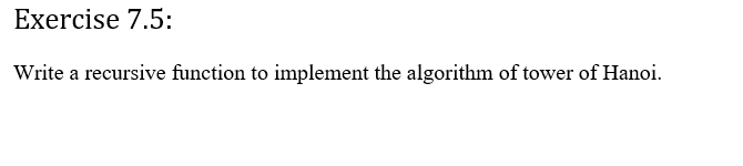 of linked List in reverse order. Exercise 7.4: : Write a program