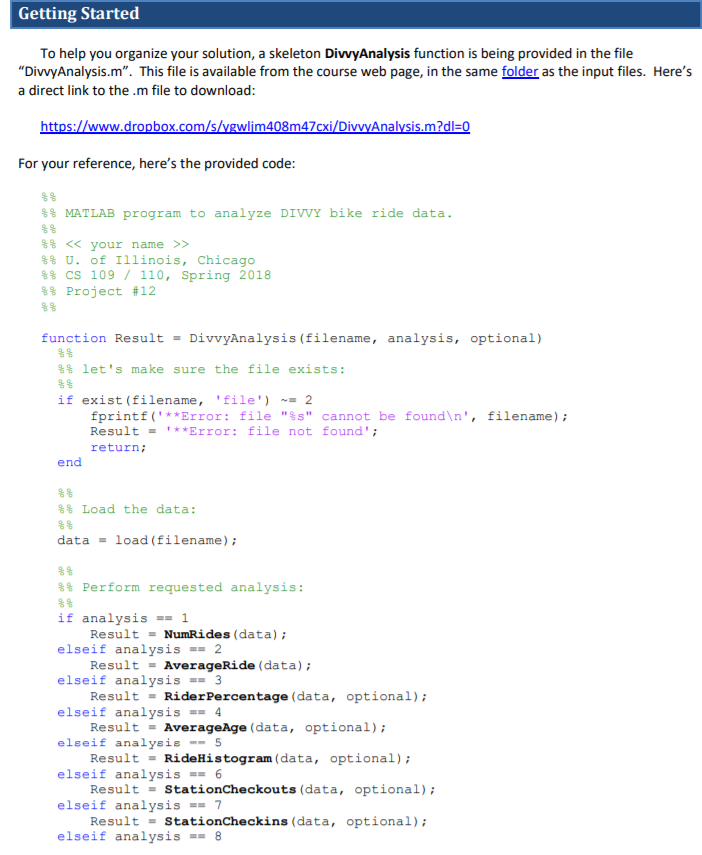 write functions that perform the following four analyses: I. 2. 3. 4.