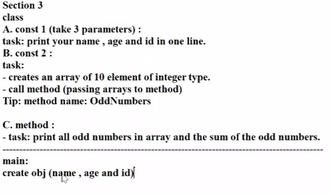  I want java code Please solve quickly I want another solution