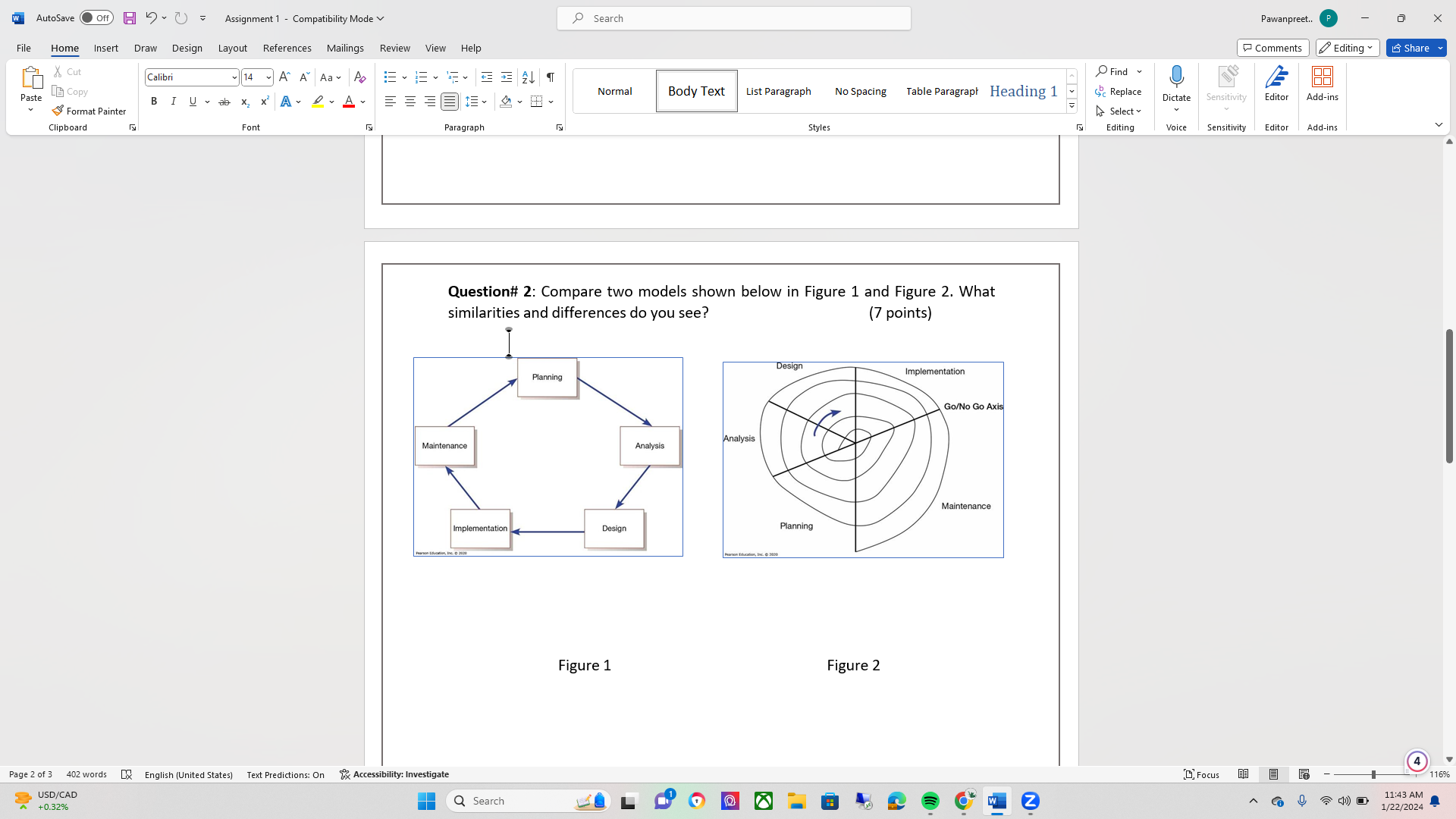  compare the two models in data anylsis 