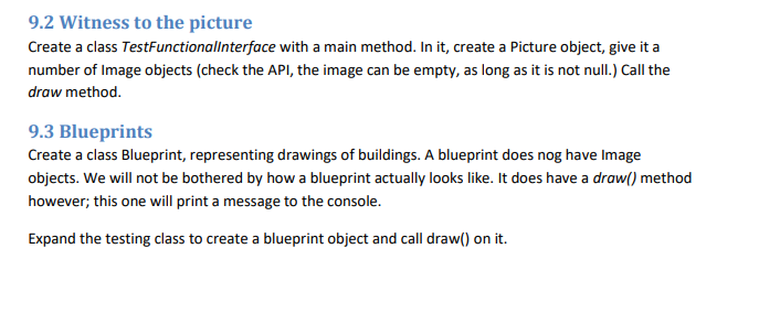 Given this code: import java.awt.Image; public class Picture { // attribute that