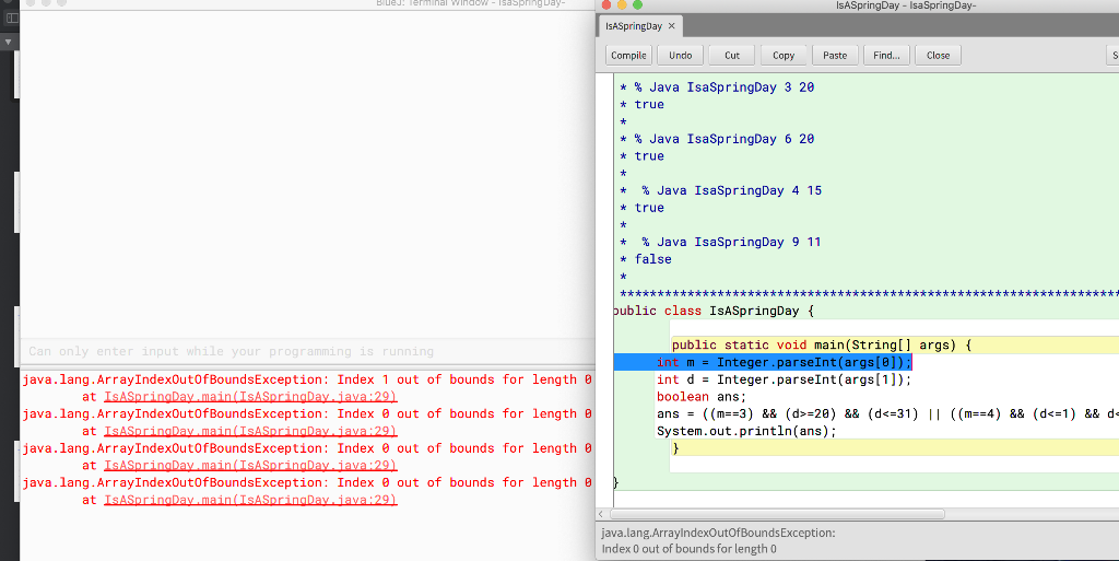 (Java Program on BlueJay) When I compile this program it says