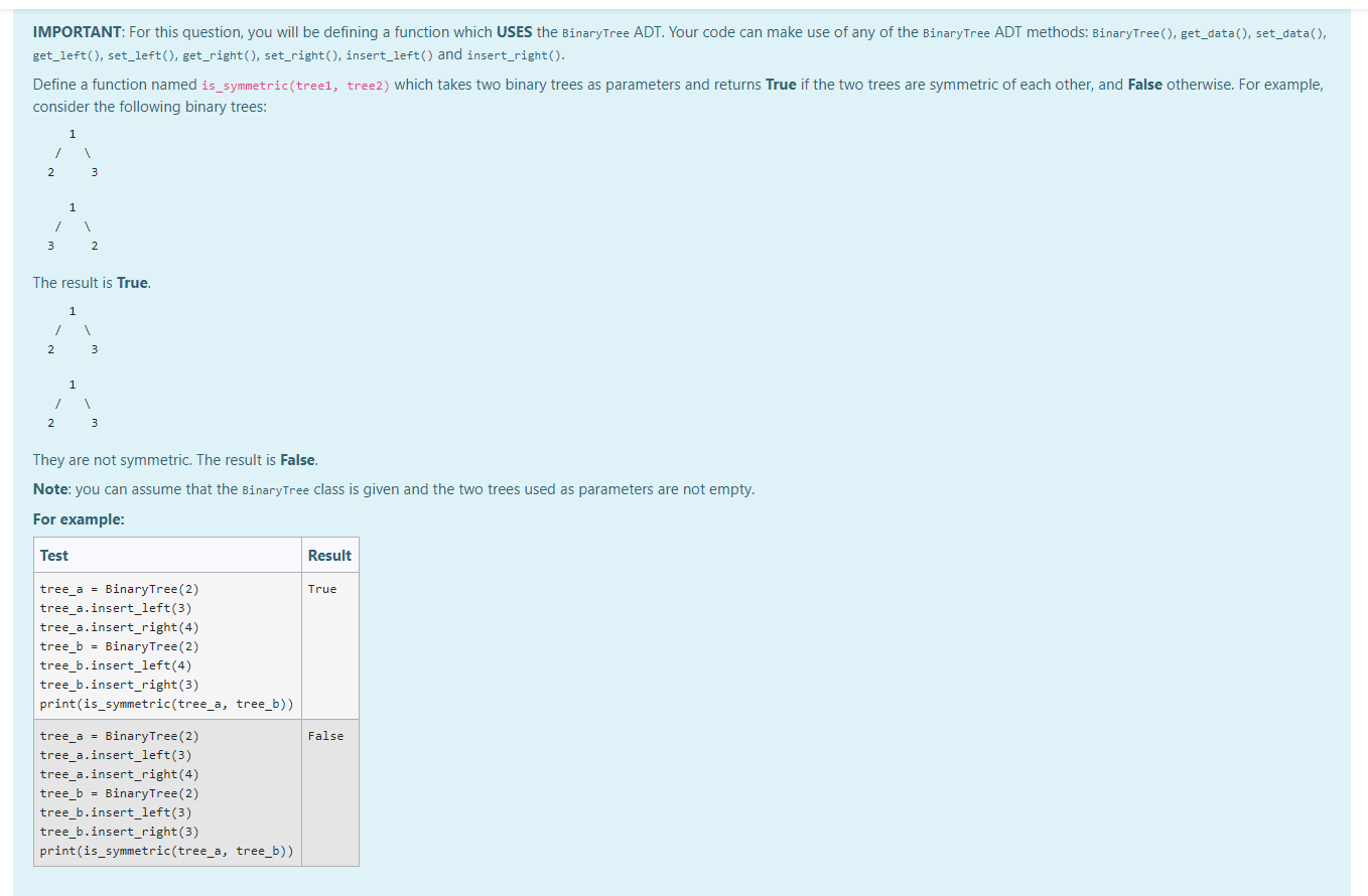 Need help with this question. IMPORTANT: For this question, you will be