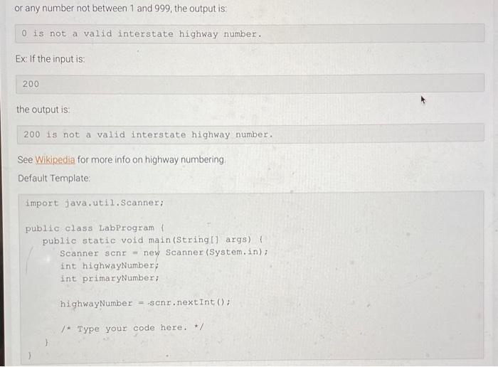 it? Thank you Primary U.S. interstate highways are numbered 1.99. Odd numbers