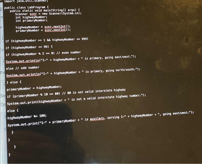 (like the 5 or 95 ) go north/south, and evens (like the