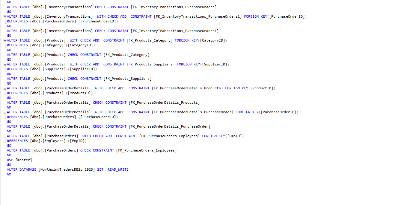 to comment out the test snippets (using multi-line comments). Business Requirements for