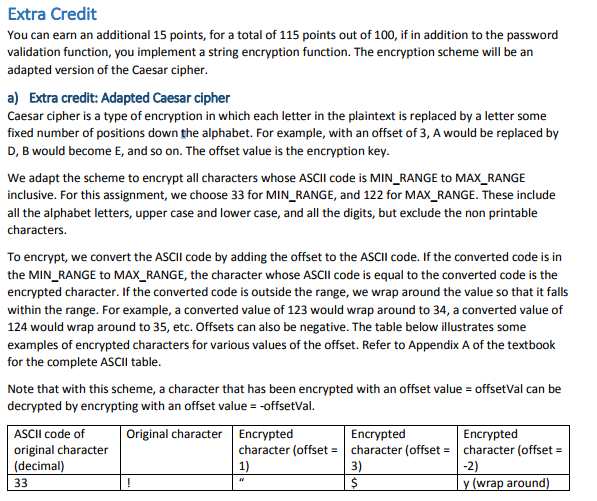 function, and demonstrate your function is correct with a driver. To be
