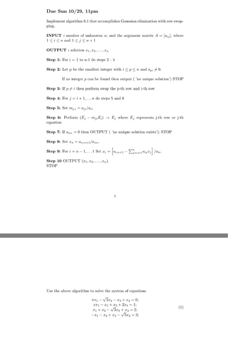  help me with this assignment by using MATLAB. Please write your