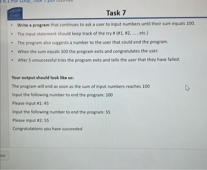 i need a code written in python using a "for loop". try