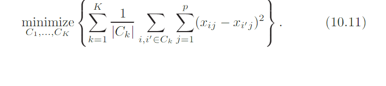the K-means clustering algorithm. (a) Prove (10.12). (b) On the basis of