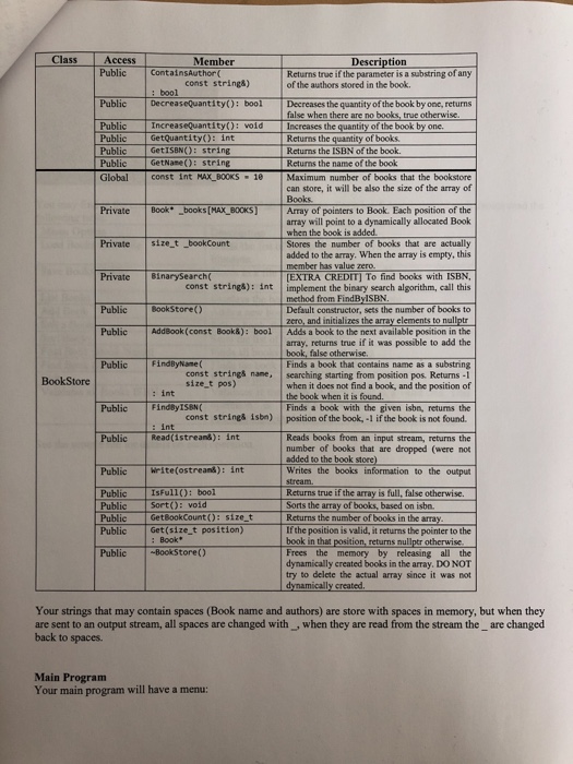 See Canvas Goal: Your assignment is to write a C++ program to