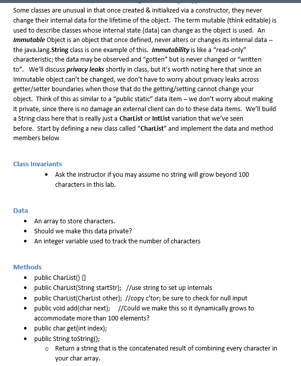 Please code the following in: JAVA! Please use many comments so I