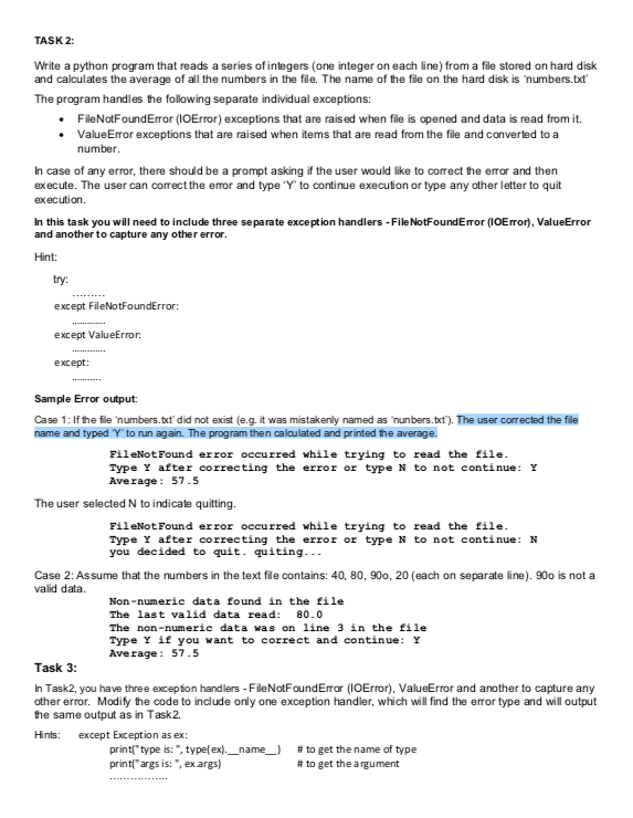I am new to Python and this is difficult task for me.