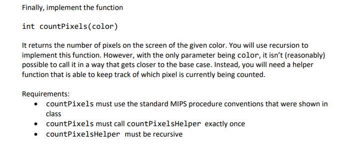drawvertical must be implemented using recursion You may assume you are not