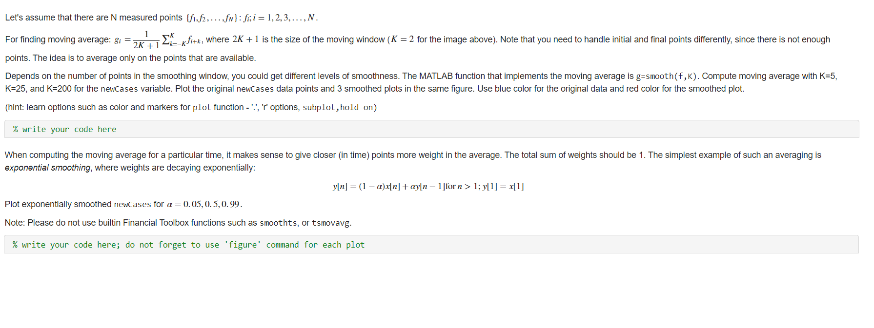 Please solve in MATLAB i know the inputs are not provided, but