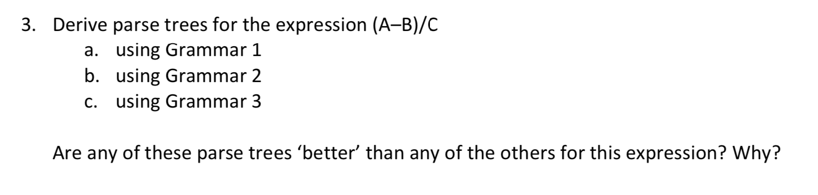 the questions. There are tools available for drawing trees, but you may