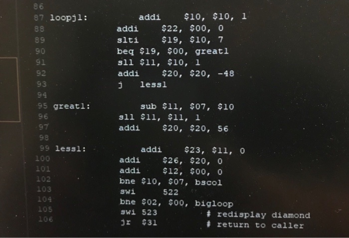 be derived where each row includes monotonically increasing hue (color hue) from